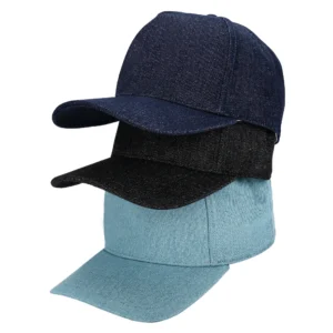 High-Quality Outdoor Leisure Hats Manufacturer Fashion Dad Cap Custom Embroidery Logo Luxury Golf Hat Denim Baseball Cap