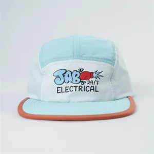 Wholesale Nylon 5 Panel Hat High Quality Sport Cap With Custom Printed Logo