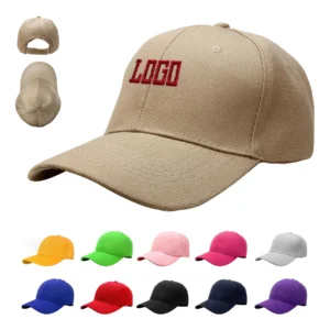 Wholesale 2025 Cotton Snapback Cap Custom logo High Quality Blank 6 Panel Sport Baseball Cap for Men Women with Hip Hop Dad Hat