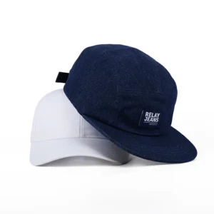 Unisex Custom Logo Outdoor Adjustable Vintage 5 Panel Unstructured Breathable Waterproof Sports Denim Washed Cotton Flat Travel