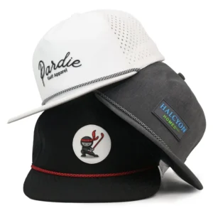 HS16 Custom 5 Panel Trucker Cap Men’s Waterproof Snapback Hat