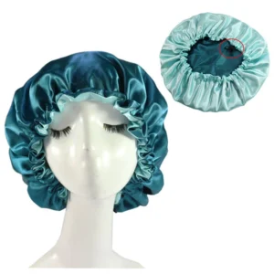Custom Women’s Double Layer Silk Satin Bonnet for Sleep