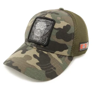 Factory Custom 5 Panel Embroidery Patch Camo Trucker Hat