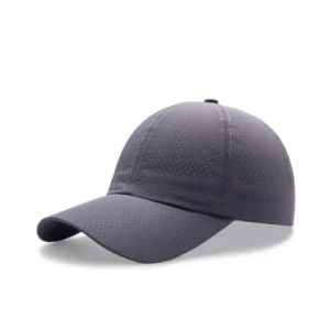 Laser Boring Panel Unstructured Nylon Quick Dry Baseball Hats