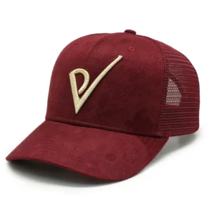 Panel Gorras 3d Embroidered Logo Velvet Mesh Cap Trucker Hat