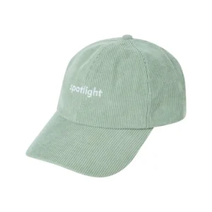 Korean Corduroy Baseball Cap Business Style Letter Embroidery Hat Sun